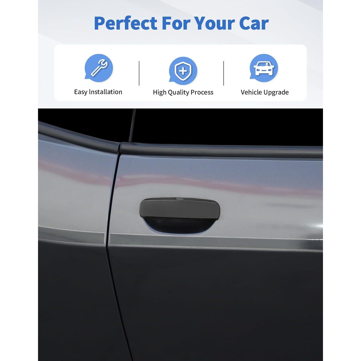 Cubiertas de Manijas de Puerta Exterior DSWSQ para Dodge Challenger 2012+