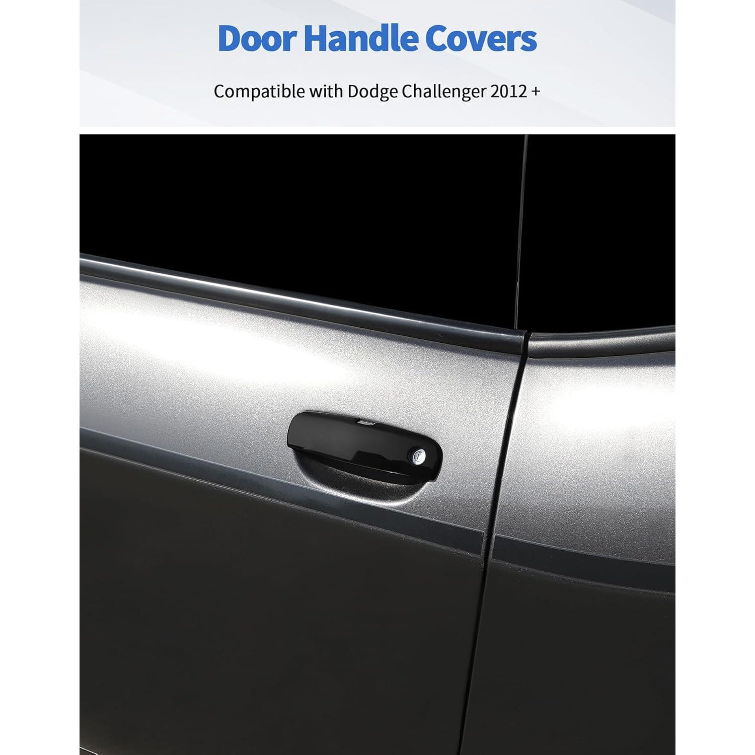 Cubiertas de Manijas de Puerta Exterior DSWSQ para Dodge Challenger 2012+
