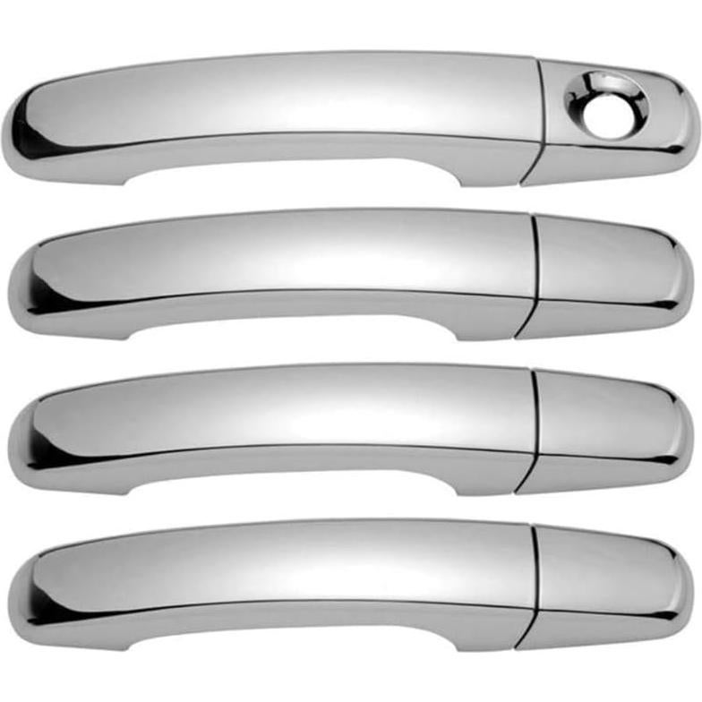 Cubiertas de Manija de Puerta eLoveQ Cromo para Chevy 10-17