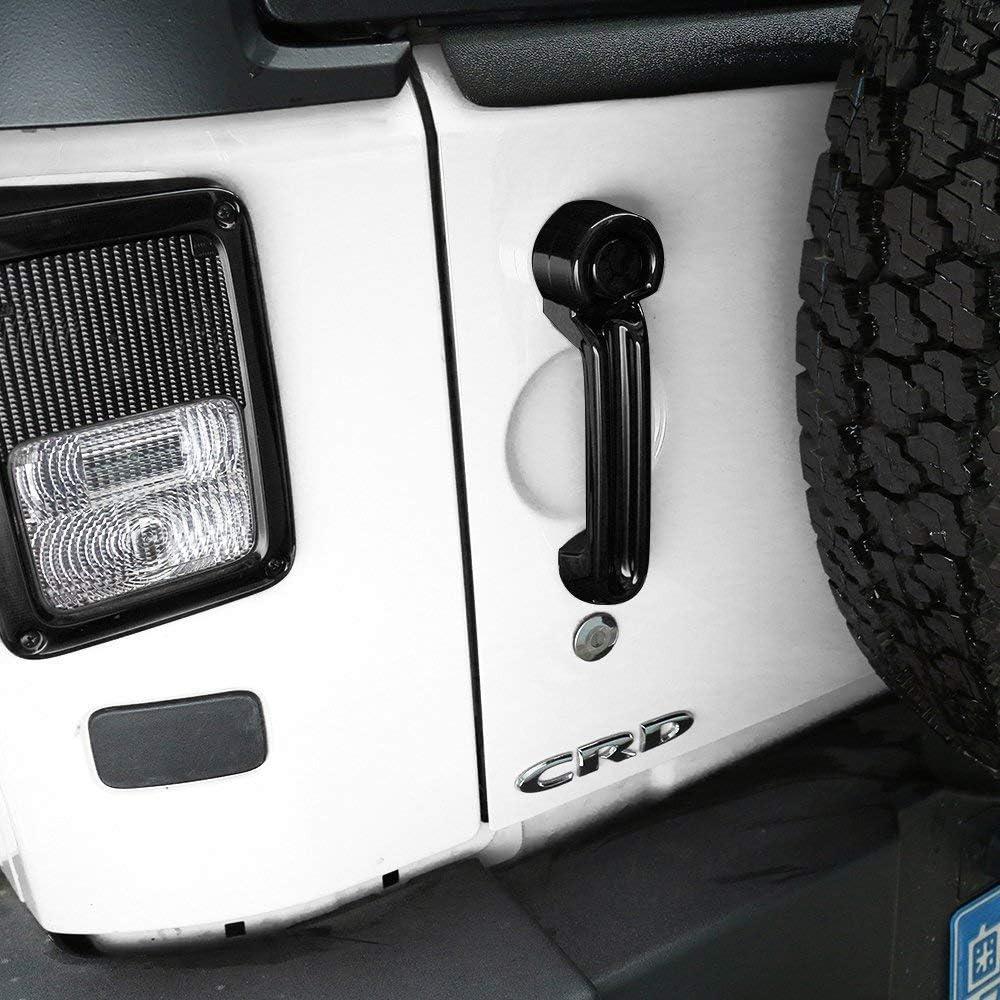 Kit de Cubiertas para Manijas de Puerta JeCar Negro 5 Piezas