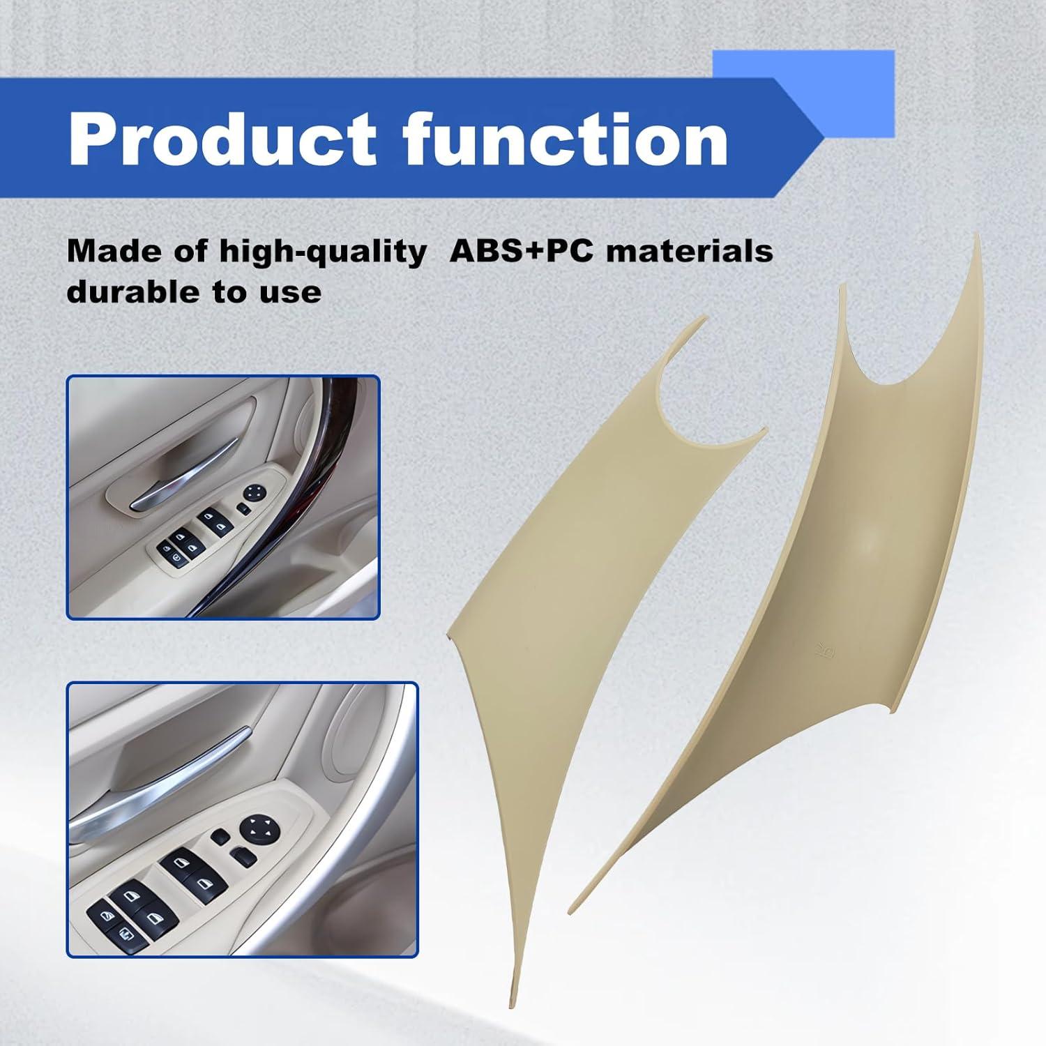 Cubiertas de Manijas de Puerta BMW CmeRto Beige 2012-2018