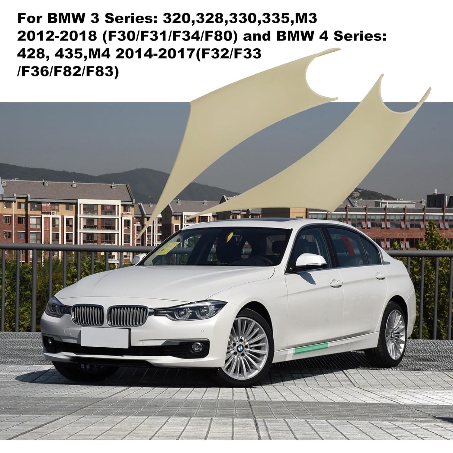 Cubiertas de Manijas de Puerta BMW CmeRto Beige 2012-2018