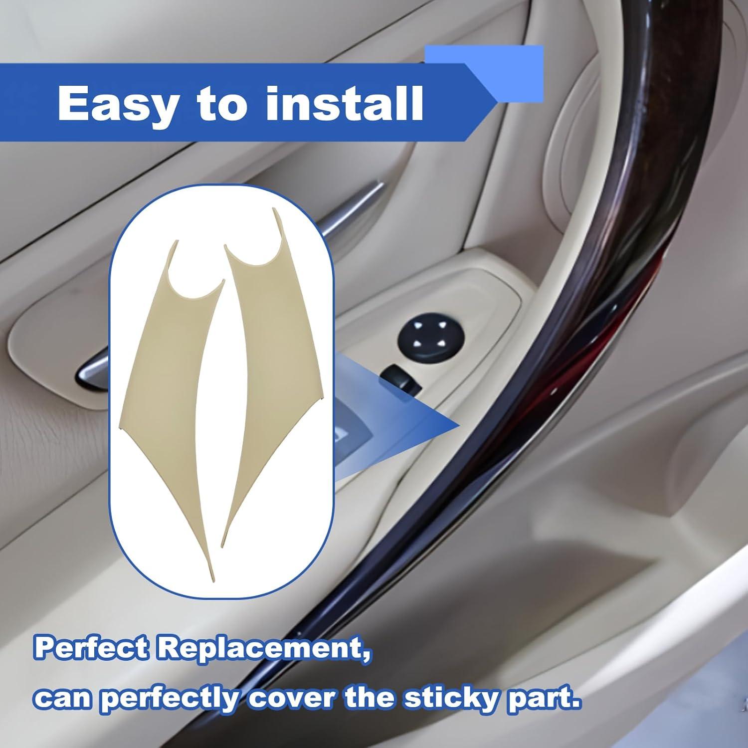 Cubiertas de Manijas de Puerta BMW CmeRto Beige 2012-2018