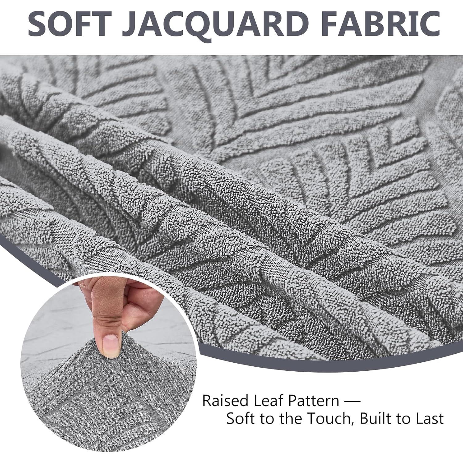 Funda de Sofá Seccional Genina Impermeable Grande Gris Claro