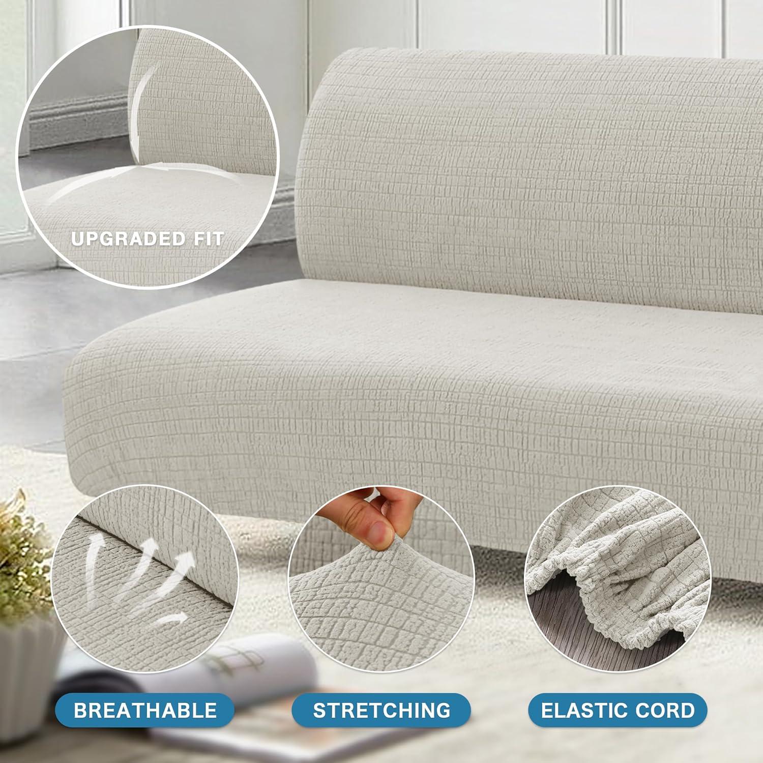 Funda de Futón H.VERSAILTEX 100% Impermeable Jacquard 172-183 cm