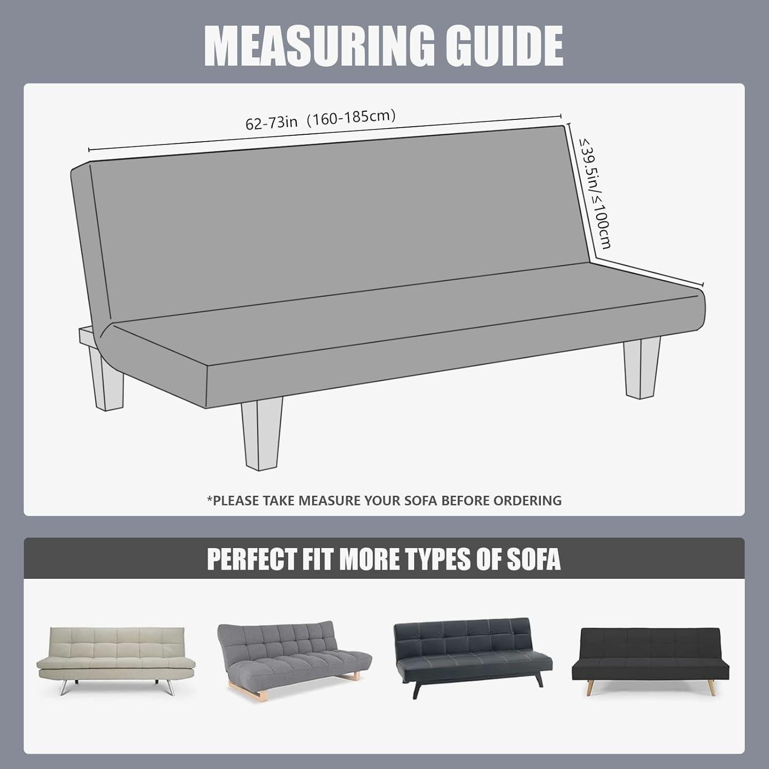 Funda de Futón Elástica Molasofa Grande Chocolate Lavable