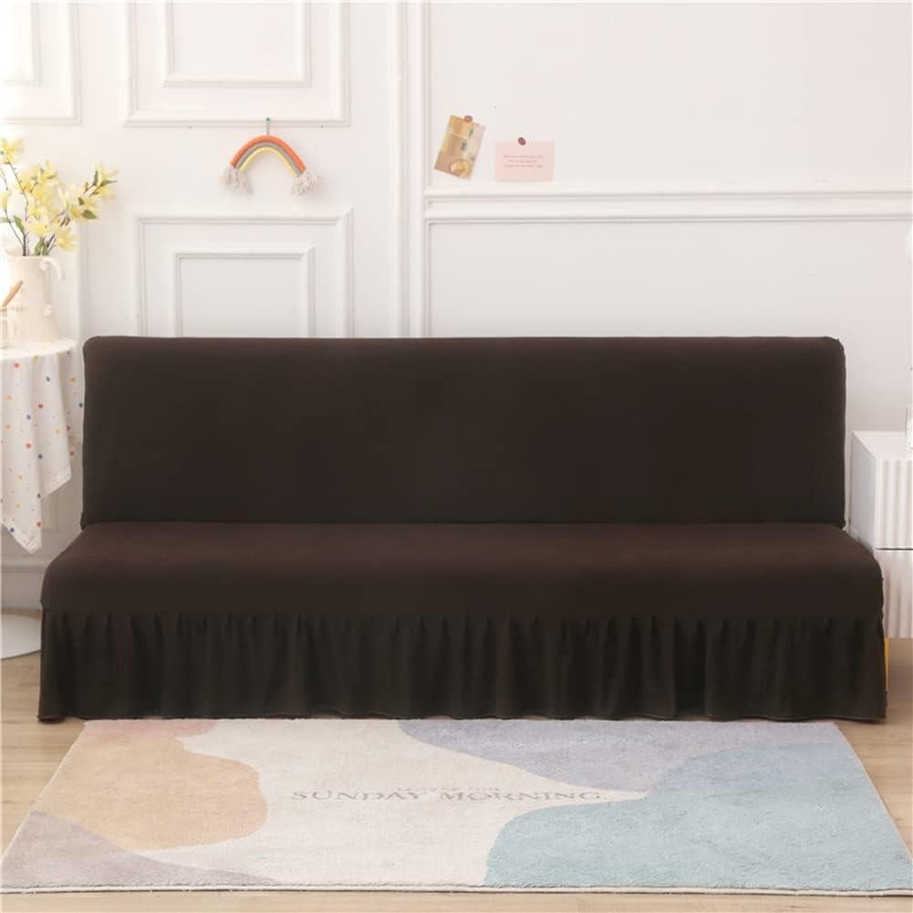 Funda de Futón ANWUCHEN Café Sin Brazos 172-216 cm Lavable