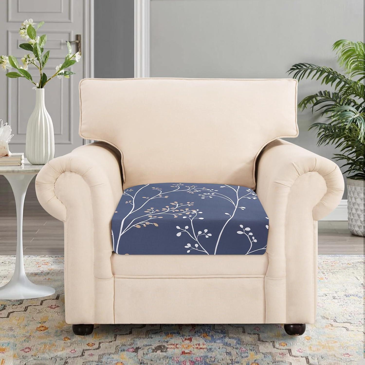 Funda de Cojín de Sofá SearchI Pequeña Azul Grisáceo