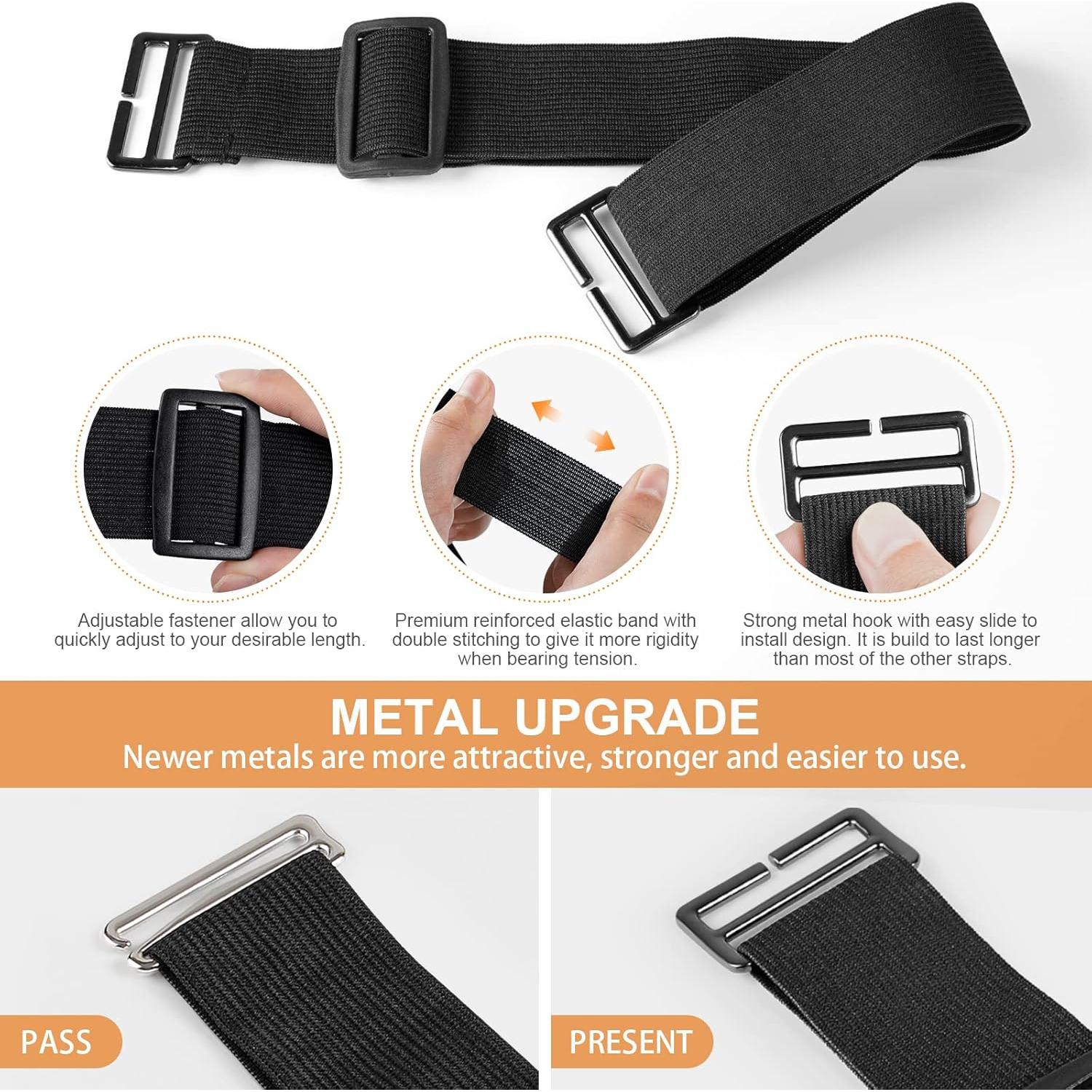 Correas Elásticas Ajustables TAOCOCO para Sillón Recliner - 3 Paquete