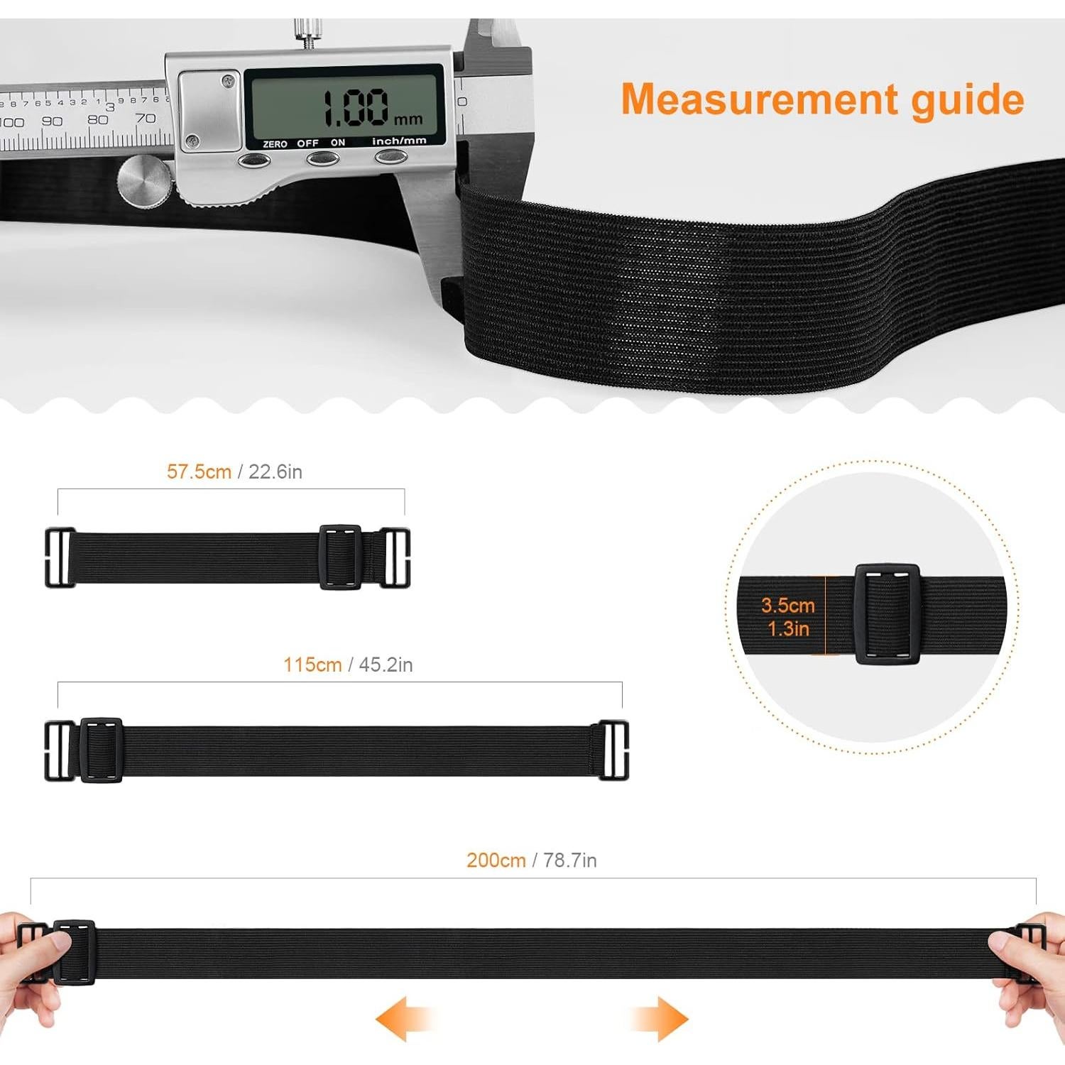 Correas Elásticas Ajustables TAOCOCO para Sillón Recliner - 3 Paquete