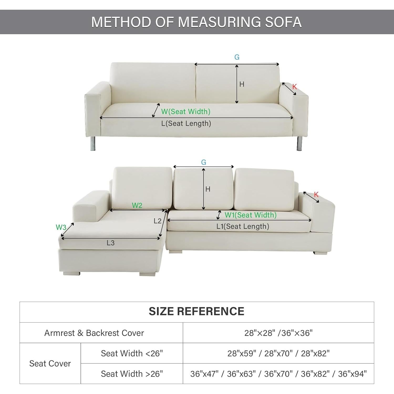 Funda de Sofá Seccional Deep Dream Gris Oscuro 71x71 cm