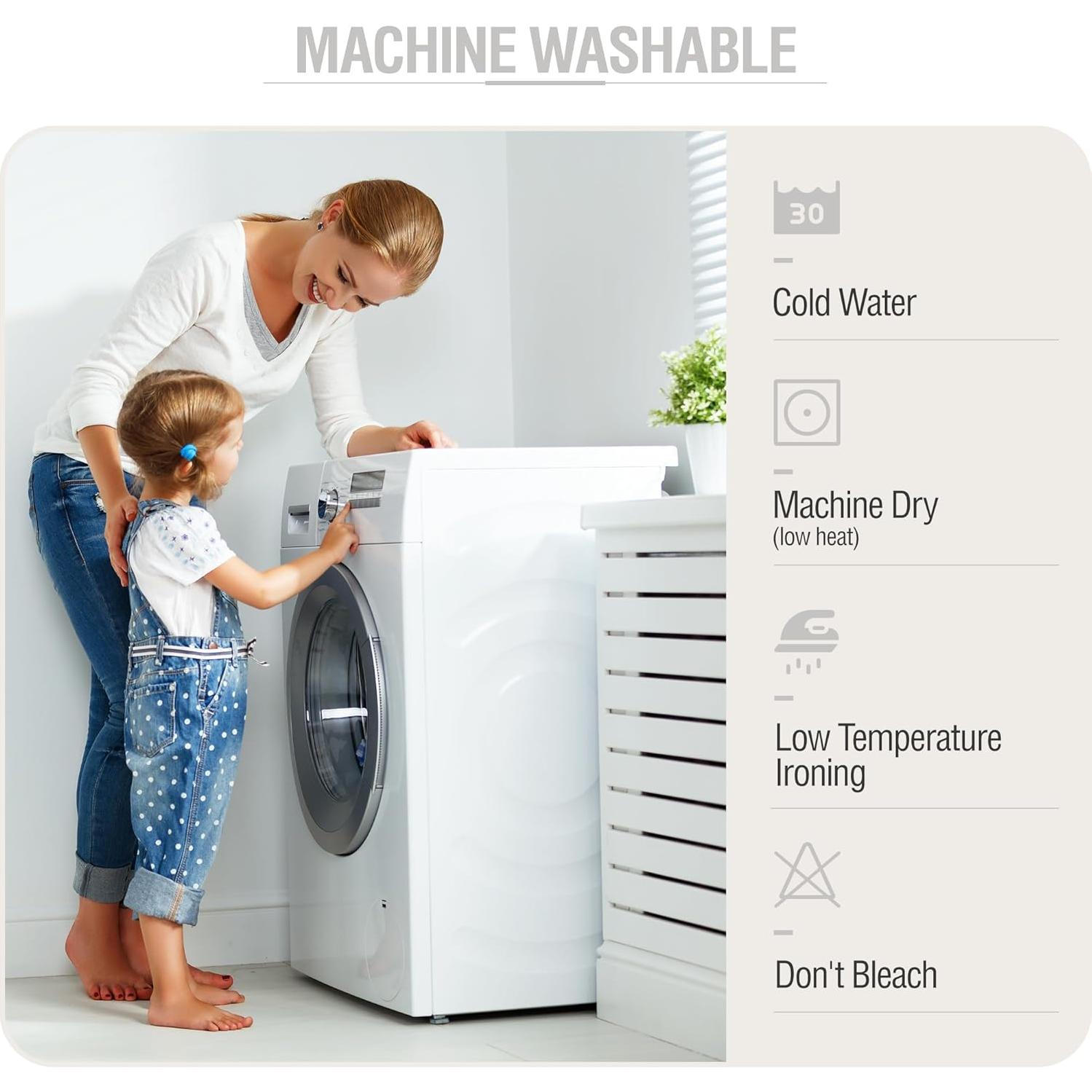 Funda de Sofá Seccional L ALIECOM Gris Claro Grande Reversible