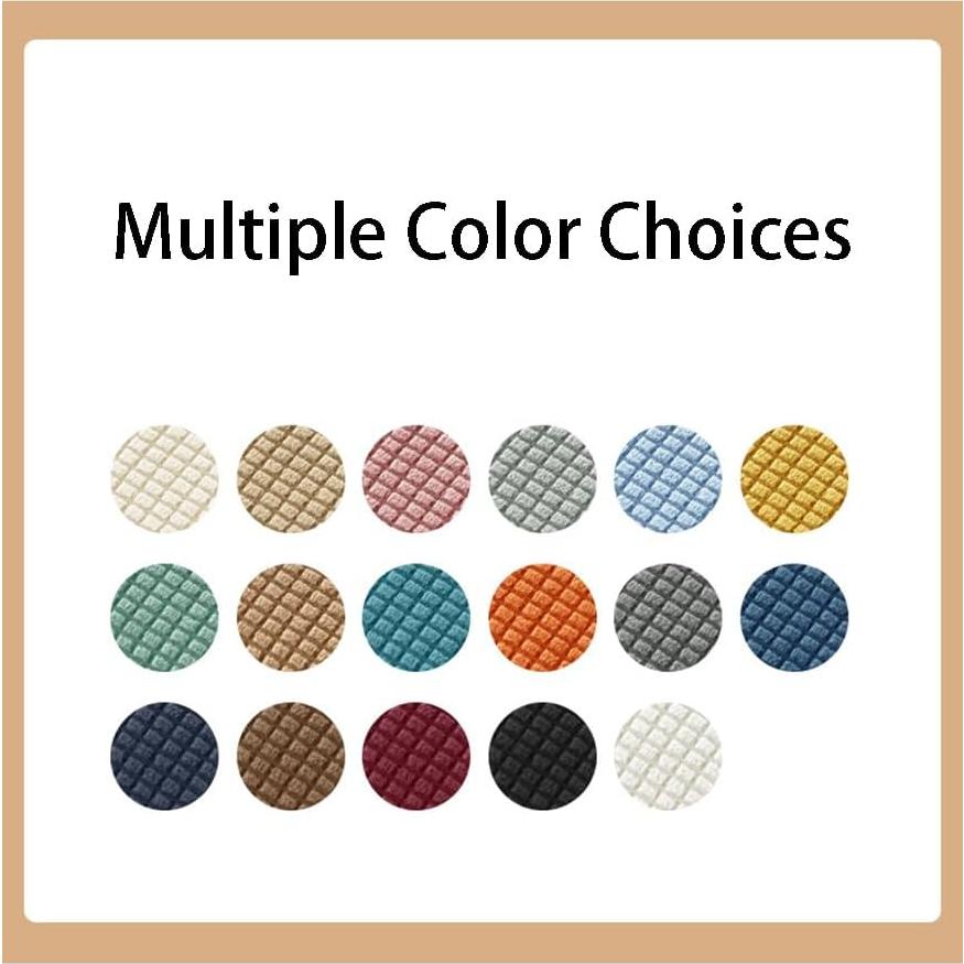 Funda de Reposabrazos para Sofá Chaexii Gris Claro 2 Piezas