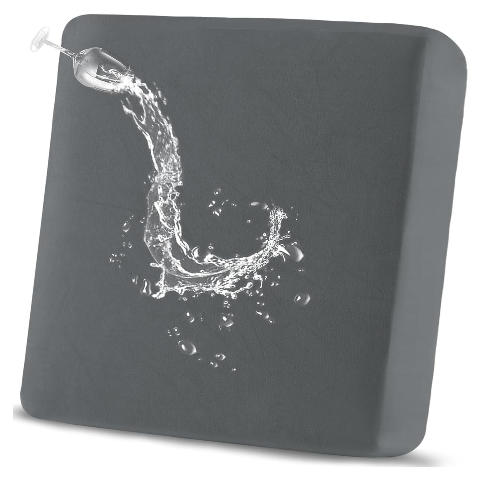 Funda de Cojín a Prueba de Agua TOPYUMH Gris 73.66x73.66cm