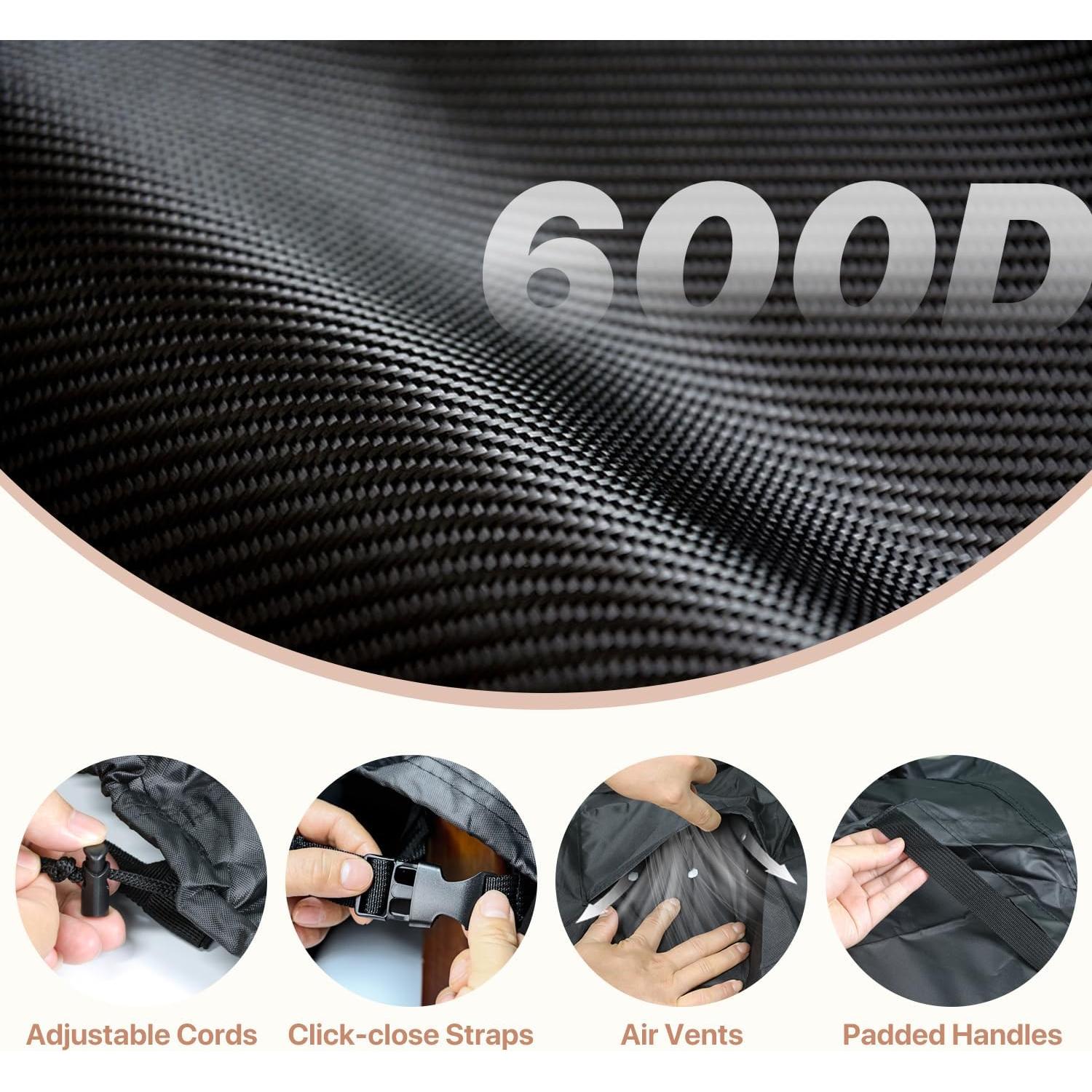 Cubierta de Sofá de Exterior Impermeable Likorlove 198x84x81cm