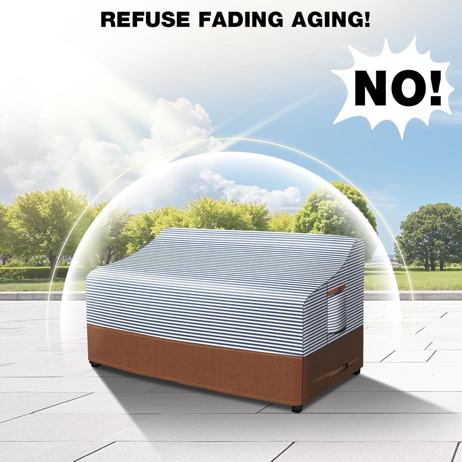 Funda de Sofá de Patio Impermeable Lekesky 200.66x93.98x88.90 cm