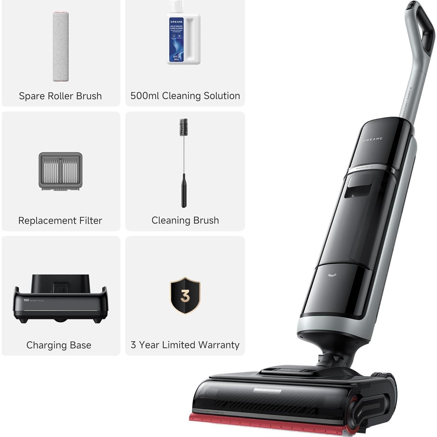 Aspiradora Inalámbrica DREAME H15 Pro Calentador 22KPa