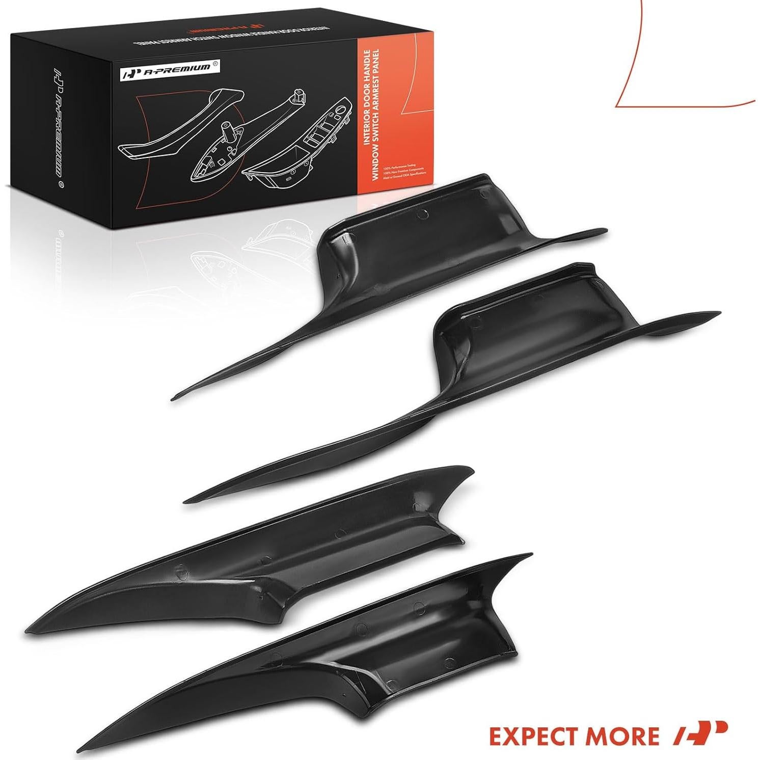 Juego de Cubiertas de Manija de Tirón A-Premium para BMW 740i/750i 2010-2015