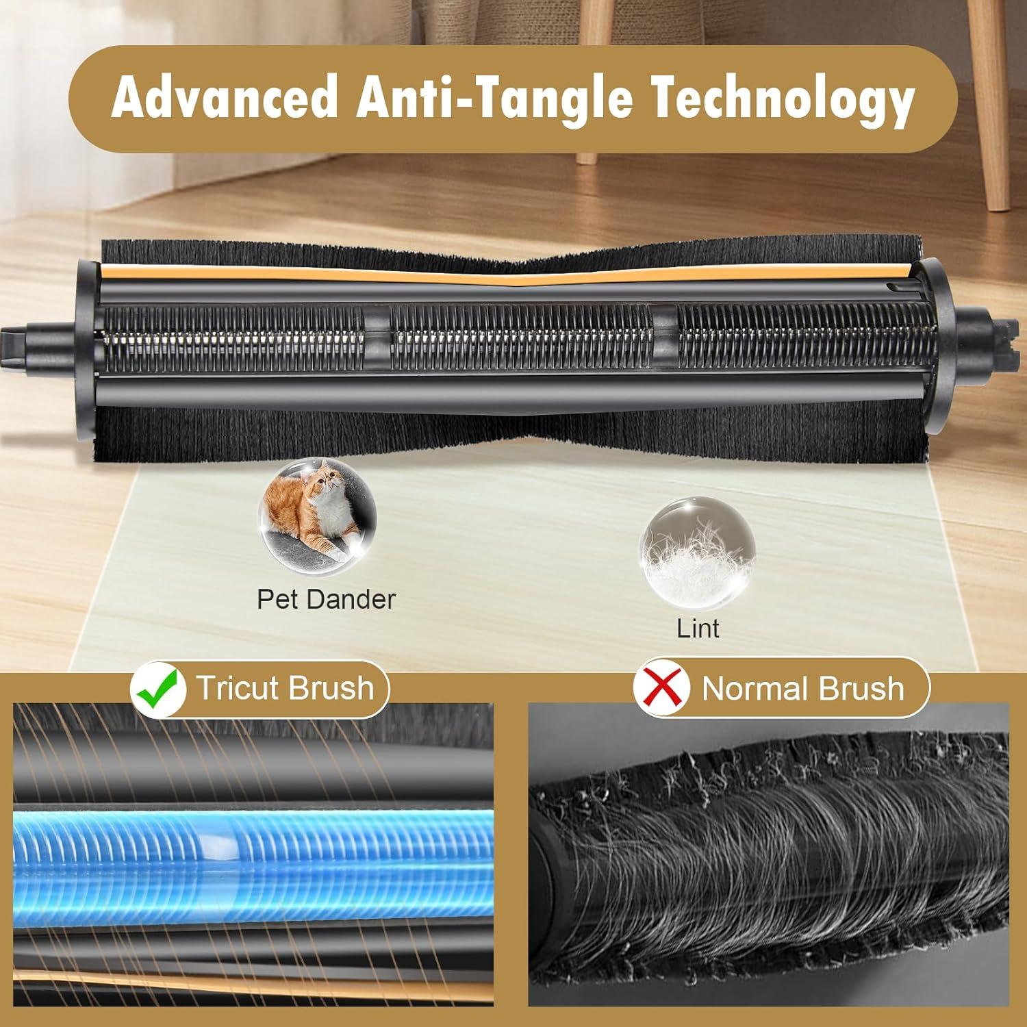 Cepillo Anti-Enredos DrFlito para Aspiradora Robótica Dreame X40 Ultra