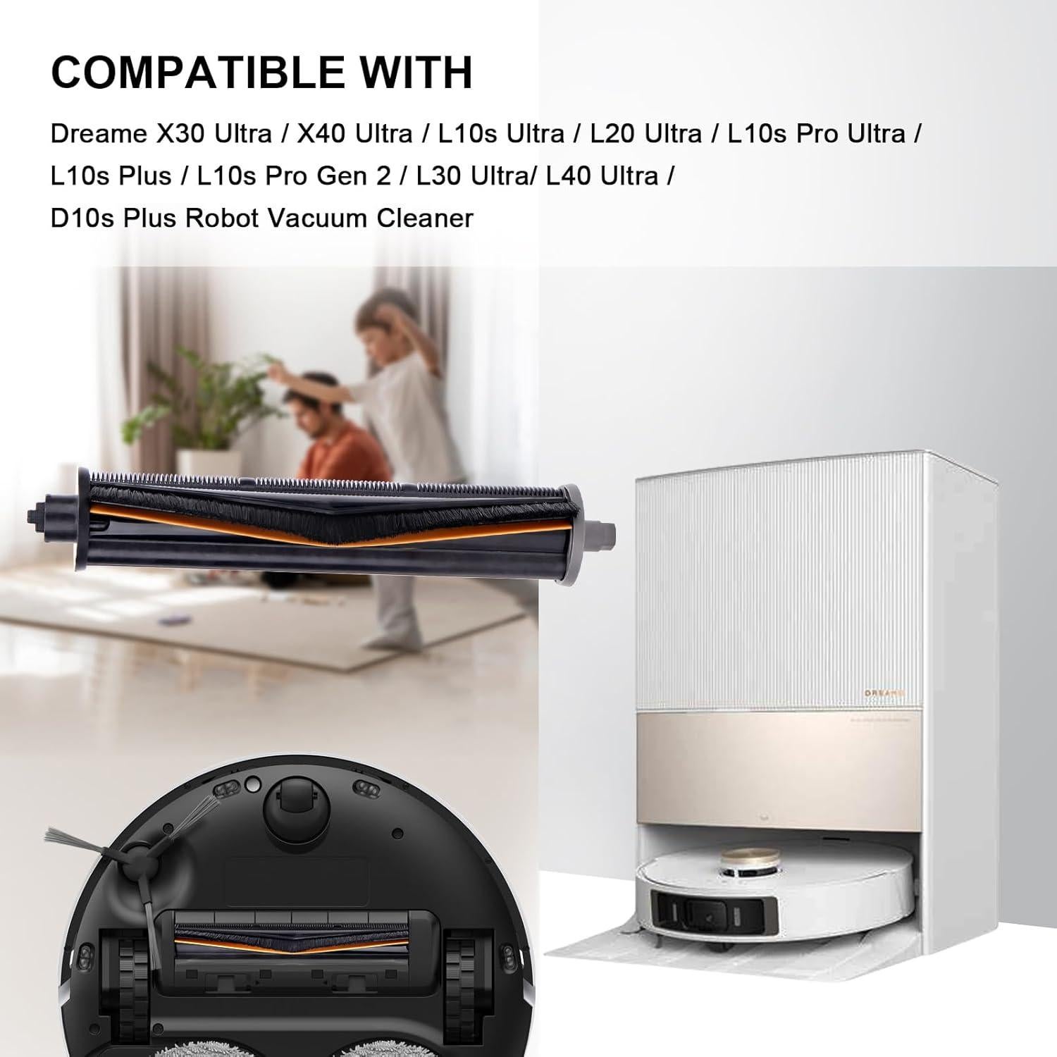 Cepillo TriCut Repuesto para Aspiradora Dreame X40 Ultra