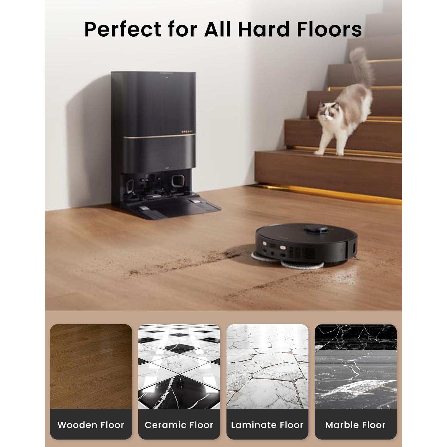 Paquete de 6 paños de microfibra Rrochio para aspiradoras Dreame