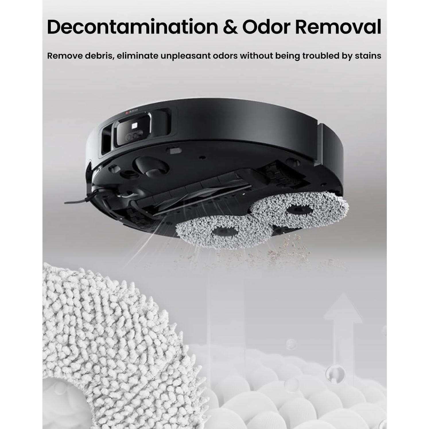 Paquete de 6 paños de microfibra Rrochio para aspiradoras Dreame