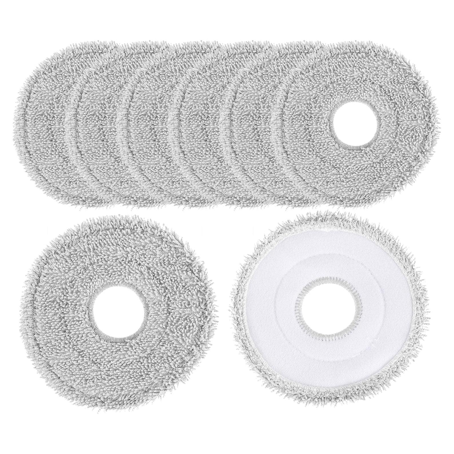 8 Almohadillas de Mopa Microfibra para Aspiradora Dreame