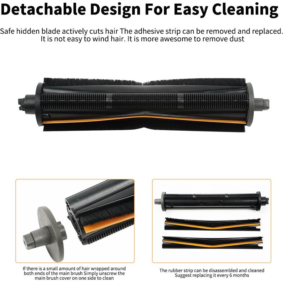 Cepillo TriCut Reemplazo Dreame L10s/L20/X30/X40 - Anti-enredos