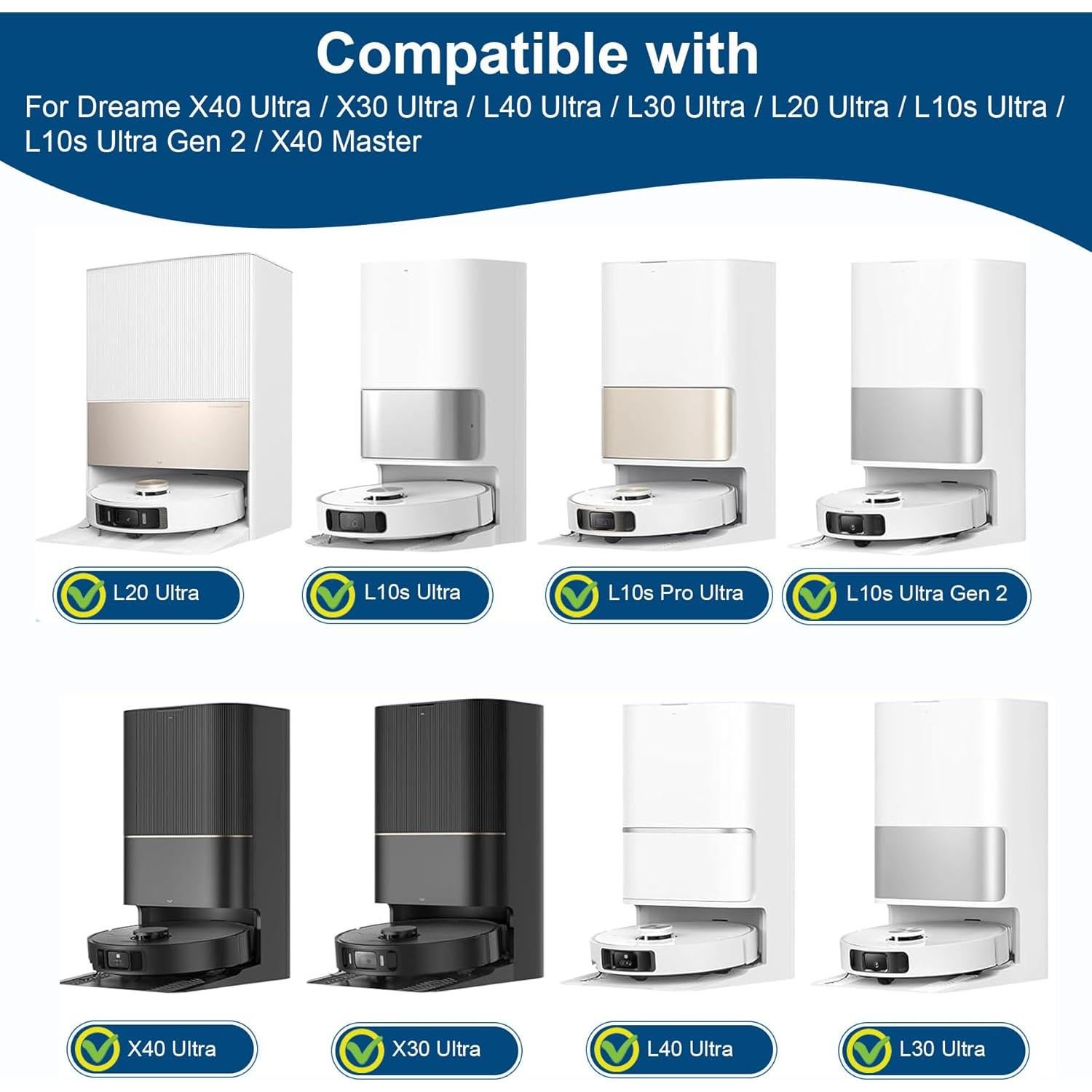 Cepillo de Reemplazo TriCut para Aspiradoras Dreame y MOVA