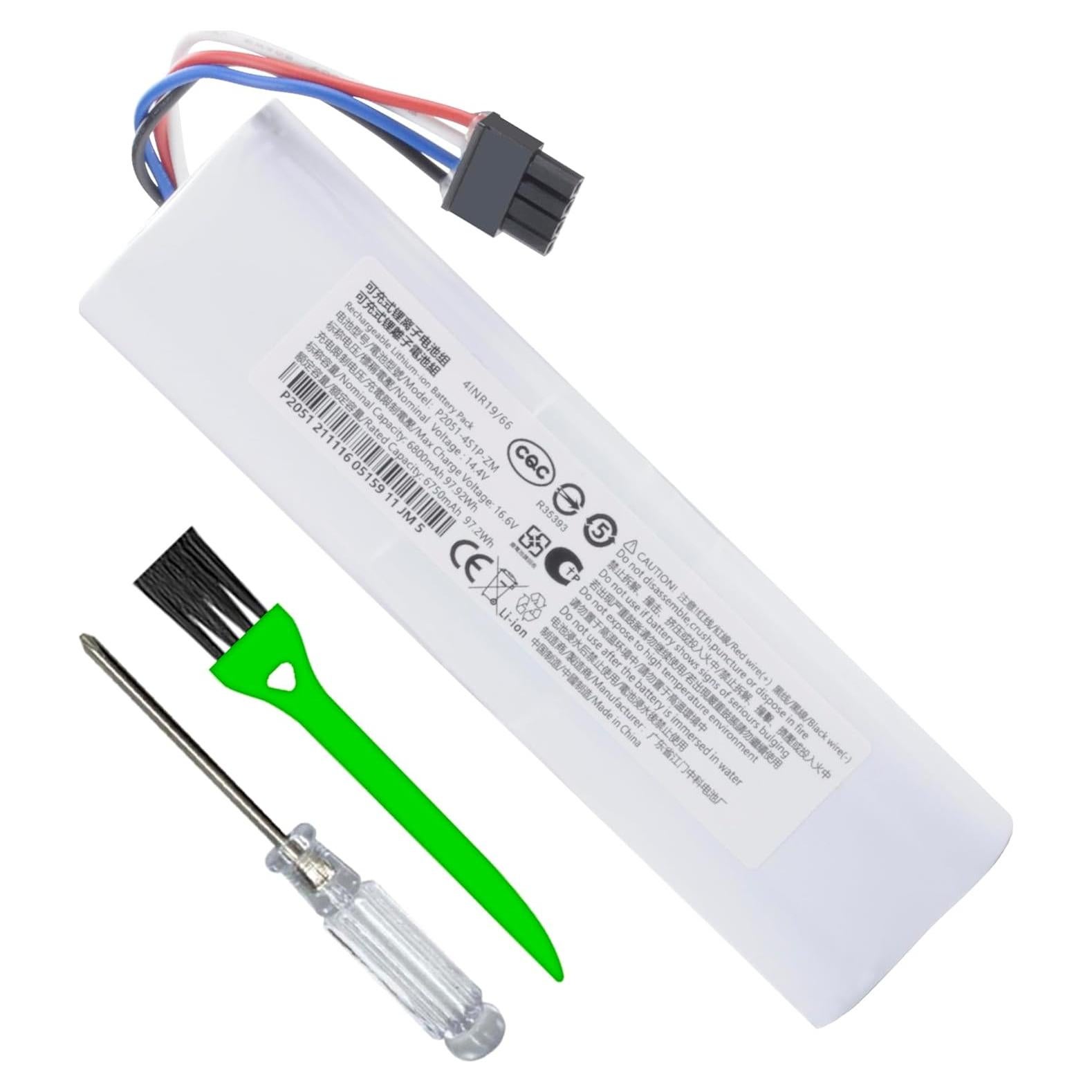 Batería de Ion de Litio 6800mAh 14.4V para Aspiradoras Dreame
