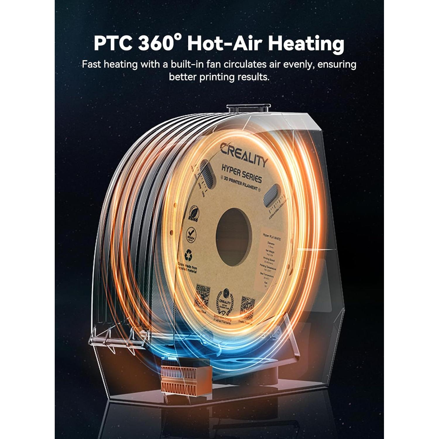 Caja Secadora de Filamento Creality Space Pi 1.75/2.85/3mm