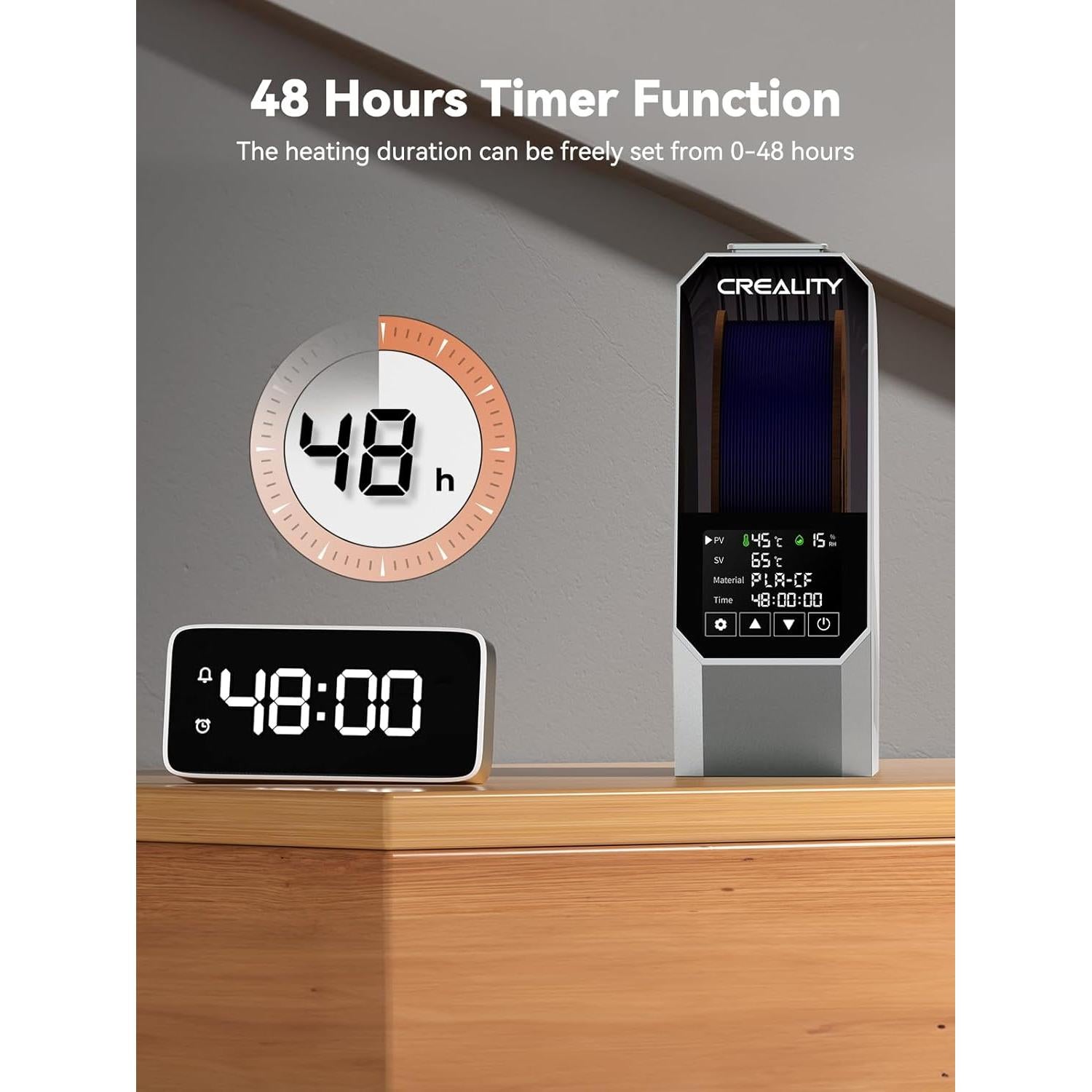 Caja Secadora de Filamento Creality Space Pi 1.75/2.85/3mm