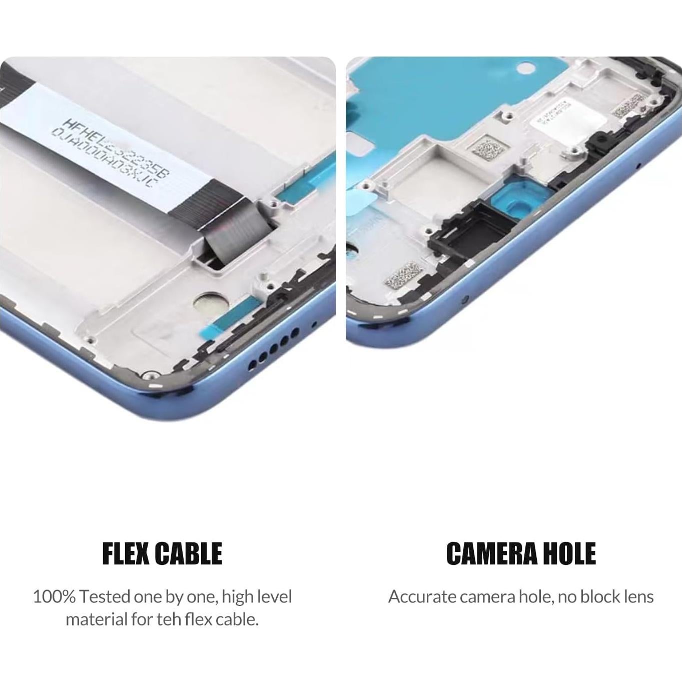 Pantalla LCD de Reemplazo para Xiaomi Redmi Note 9 Pro/S - Negro