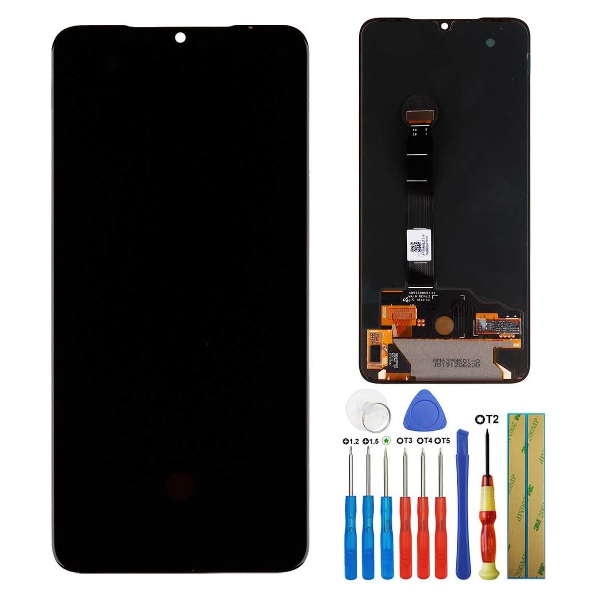 Pantalla LCD Táctil Compatible Xiaomi Mi 9 y Mi 9 Pro - Negro