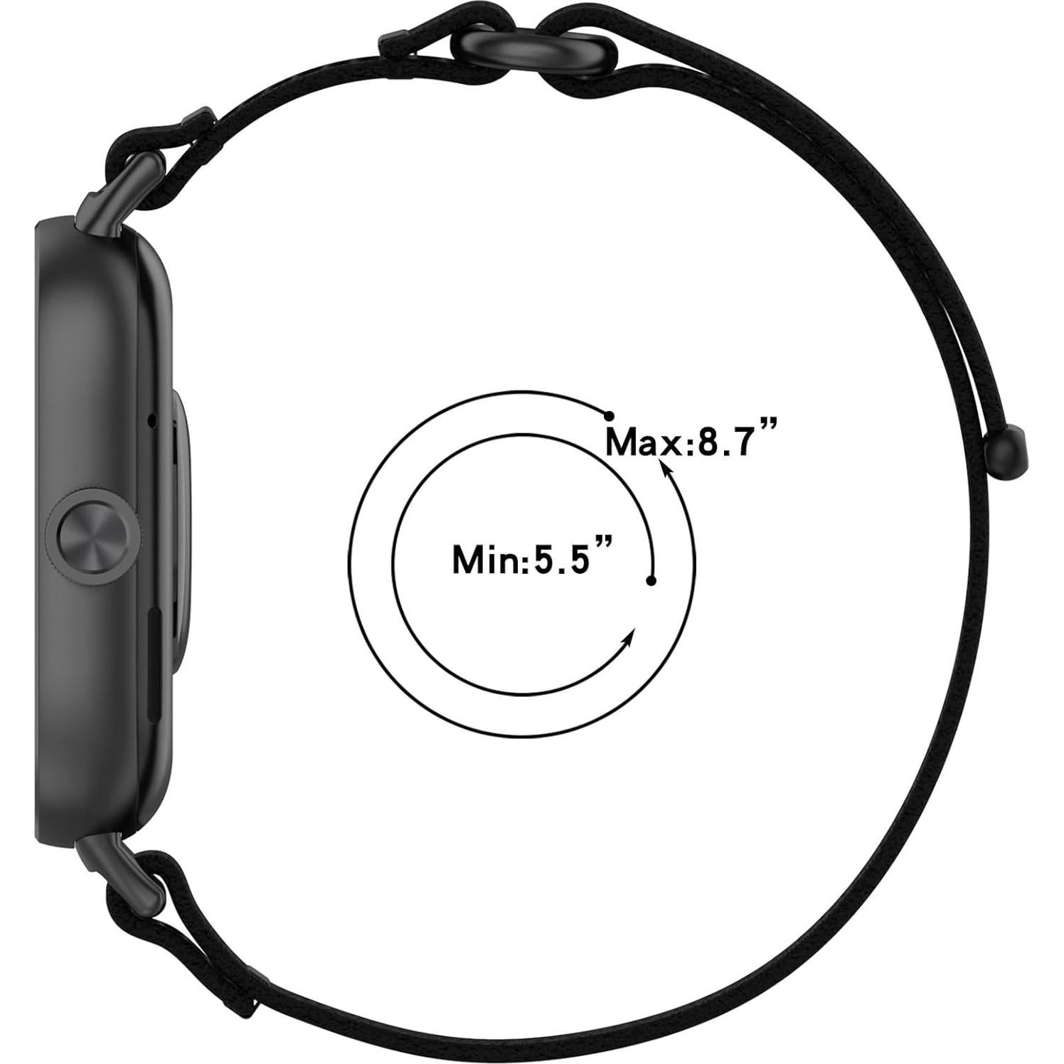 Correa de Reemplazo Nylon AWADUO para Xiaomi Band 9 Pro/8 Pro