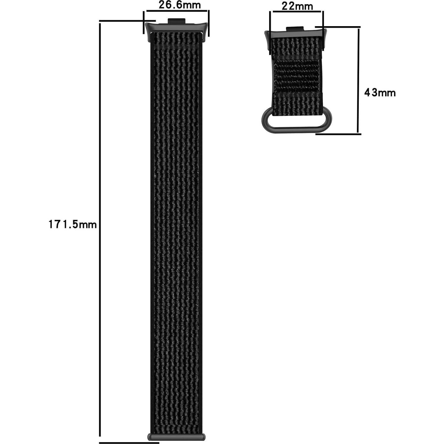 Correa de Reemplazo Nylon AWADUO para Xiaomi Band 9 Pro/8 Pro