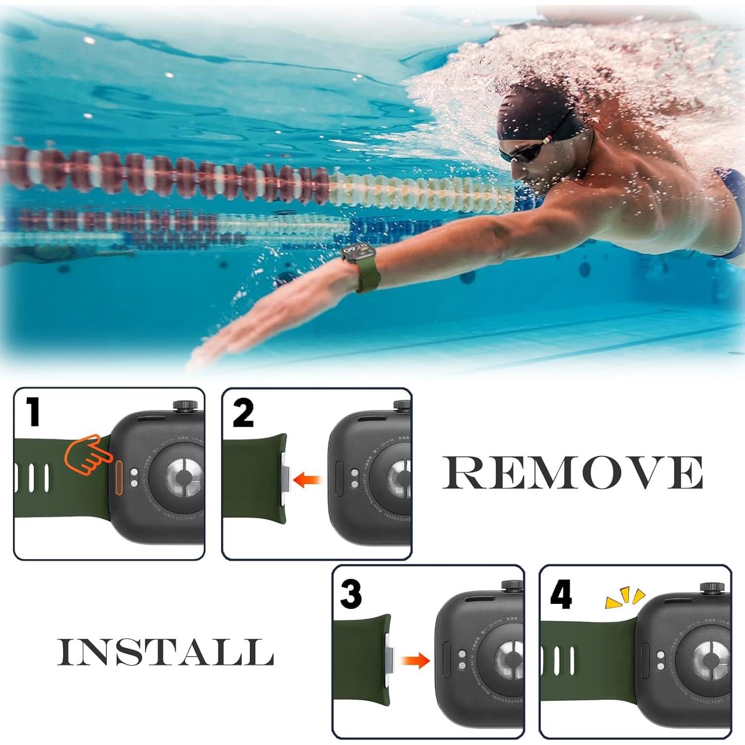 Bandas de Silicona Suave para Xiaomi Redmi Watch 4/5 - 16 Colores