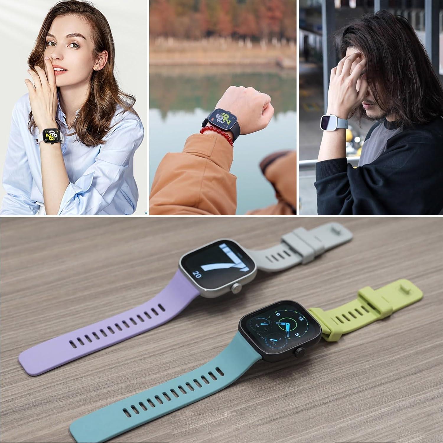 Bandas de Silicona Suave para Xiaomi Redmi Watch 4/5 - 16 Colores