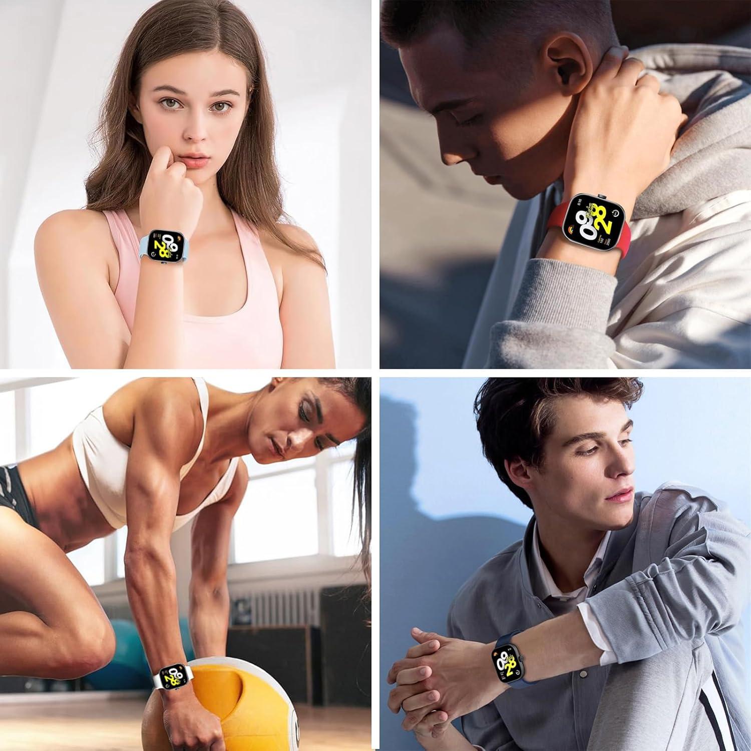 Bandas de Silicona Suave para Xiaomi Redmi Watch 4/5 - 16 Colores