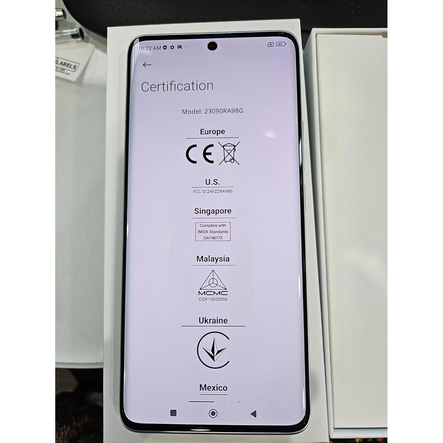 Smartphone Xiaomi Redmi Note 13 Pro+ 5G 256GB 8GB Negro