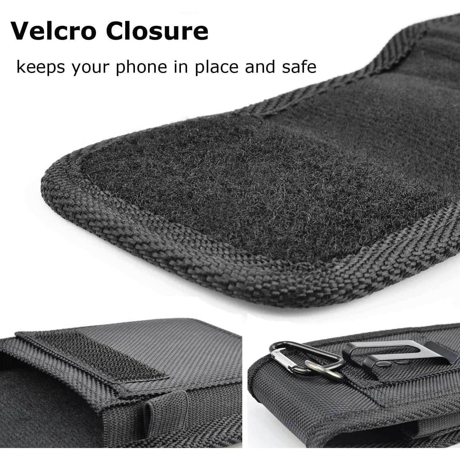 Funda de Nylon con Clip para Cintura Caseswill - Compatible con Google Pixel y OnePlus