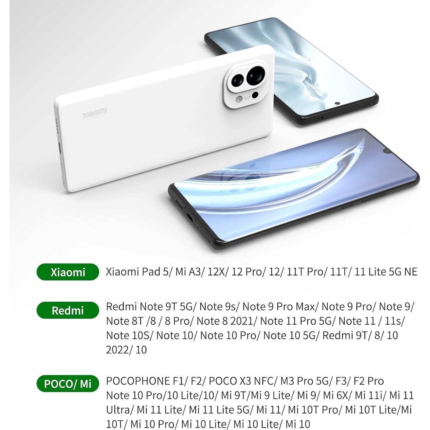 Cable USB C Jelanry 6A HyperCharge 120W 2m para Xiaomi