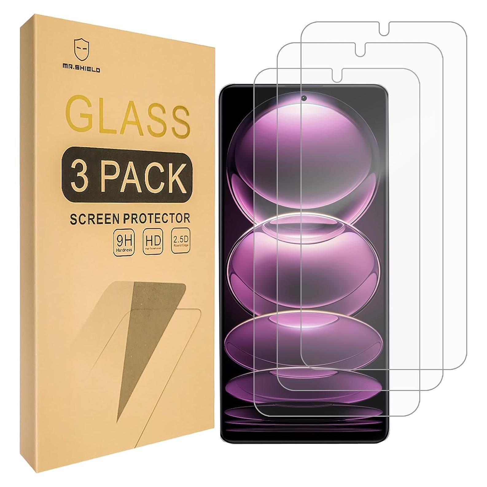 Protector de Pantalla Mr.Shield 3-Pack para Xiaomi Redmi Note 12 Pro 5G