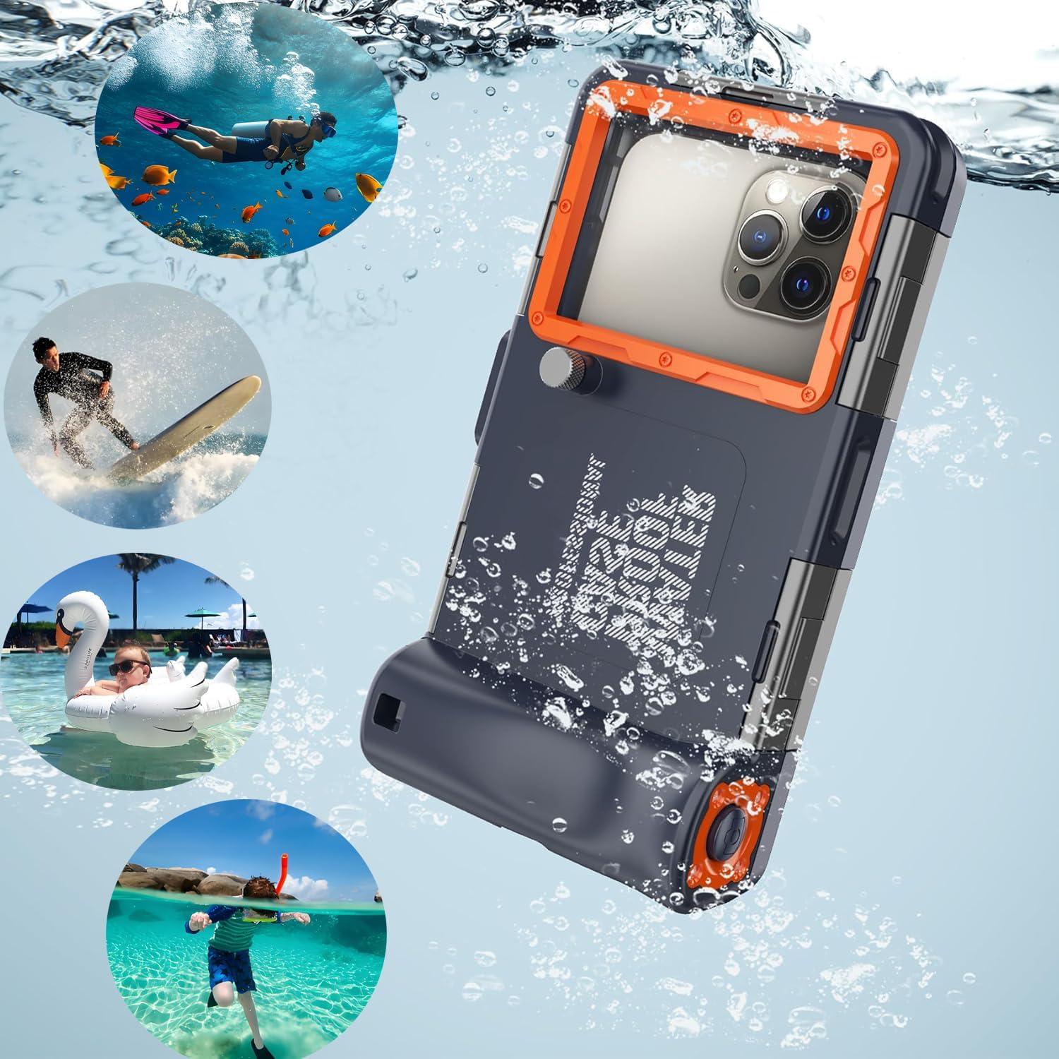 Funda impermeable para buceo GYEFECVD para iPhone y Galaxy