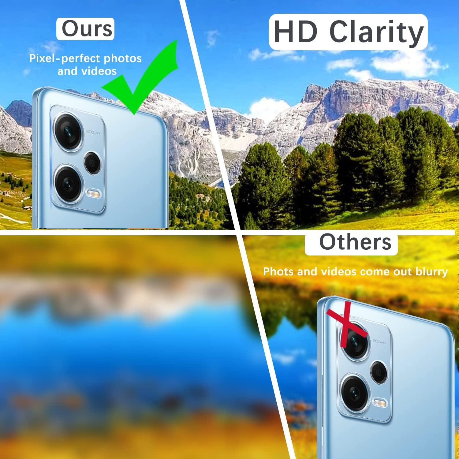 Protector de Pantalla y Lente MOOISVS para Xiaomi Redmi Note 12 Pro