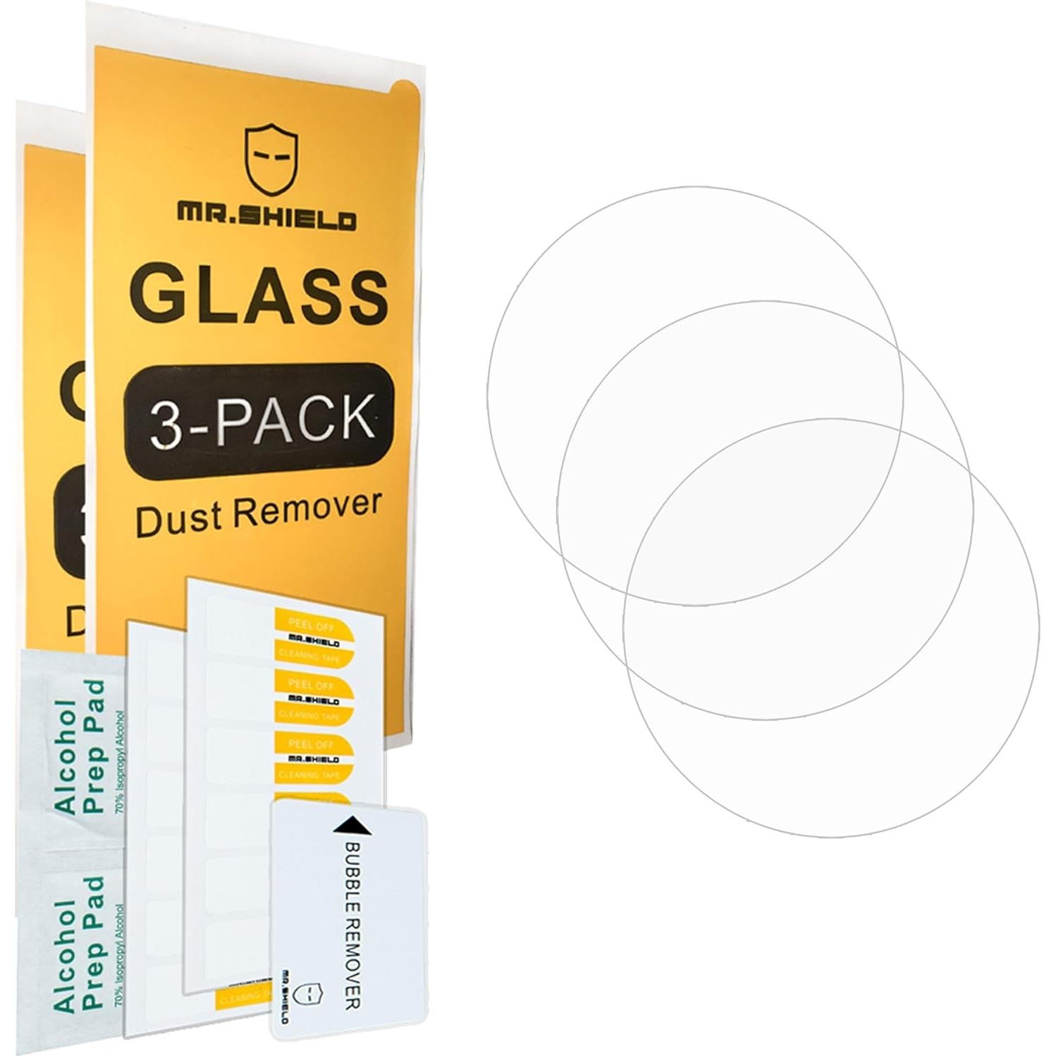 Protector de Pantalla Mr.Shield para Xiaomi Watch 2 Pro - Vidrio Templado 9H - Paquete de 3