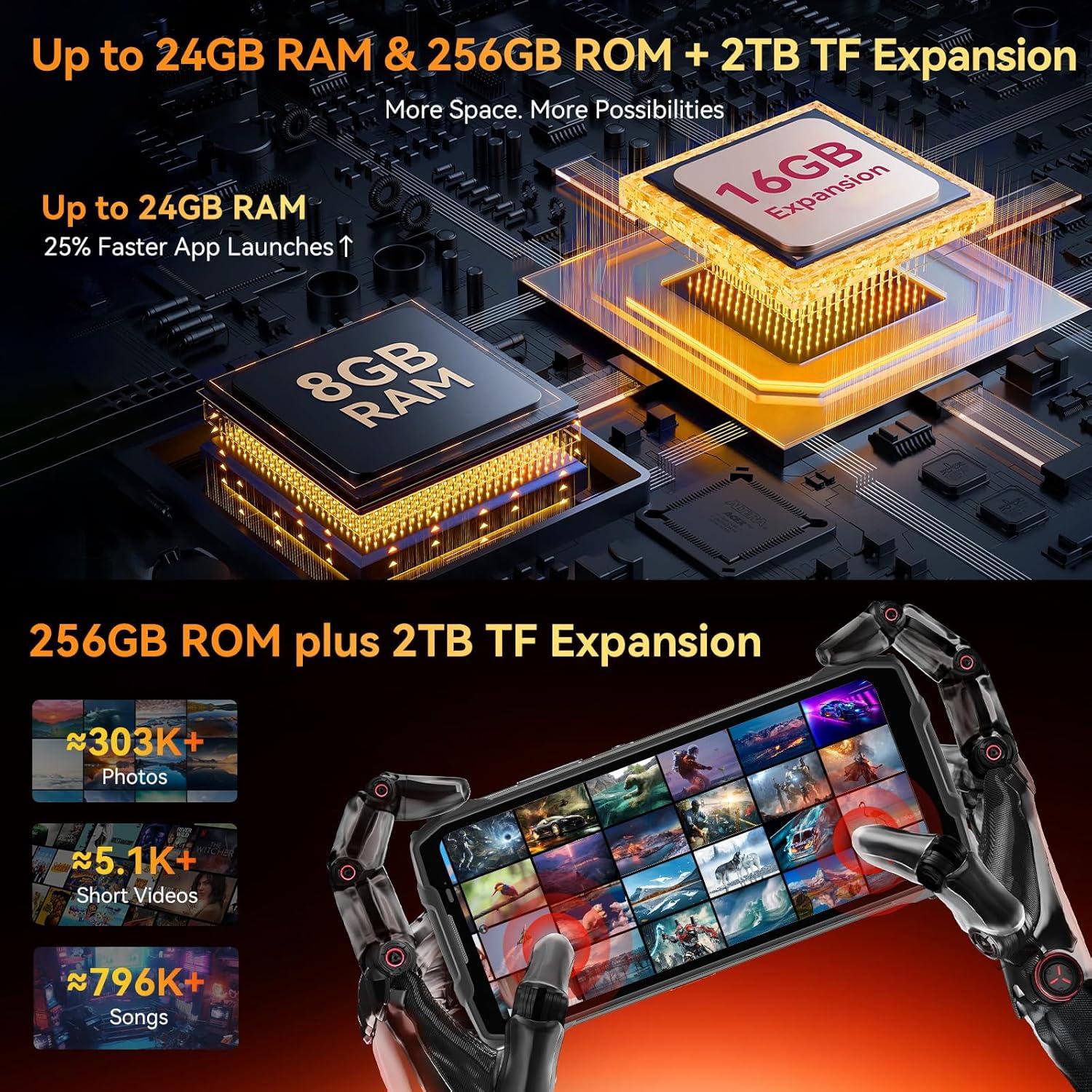 Blackview BL7000 Teléfono Resistente 5G 24GB+256GB Android 15