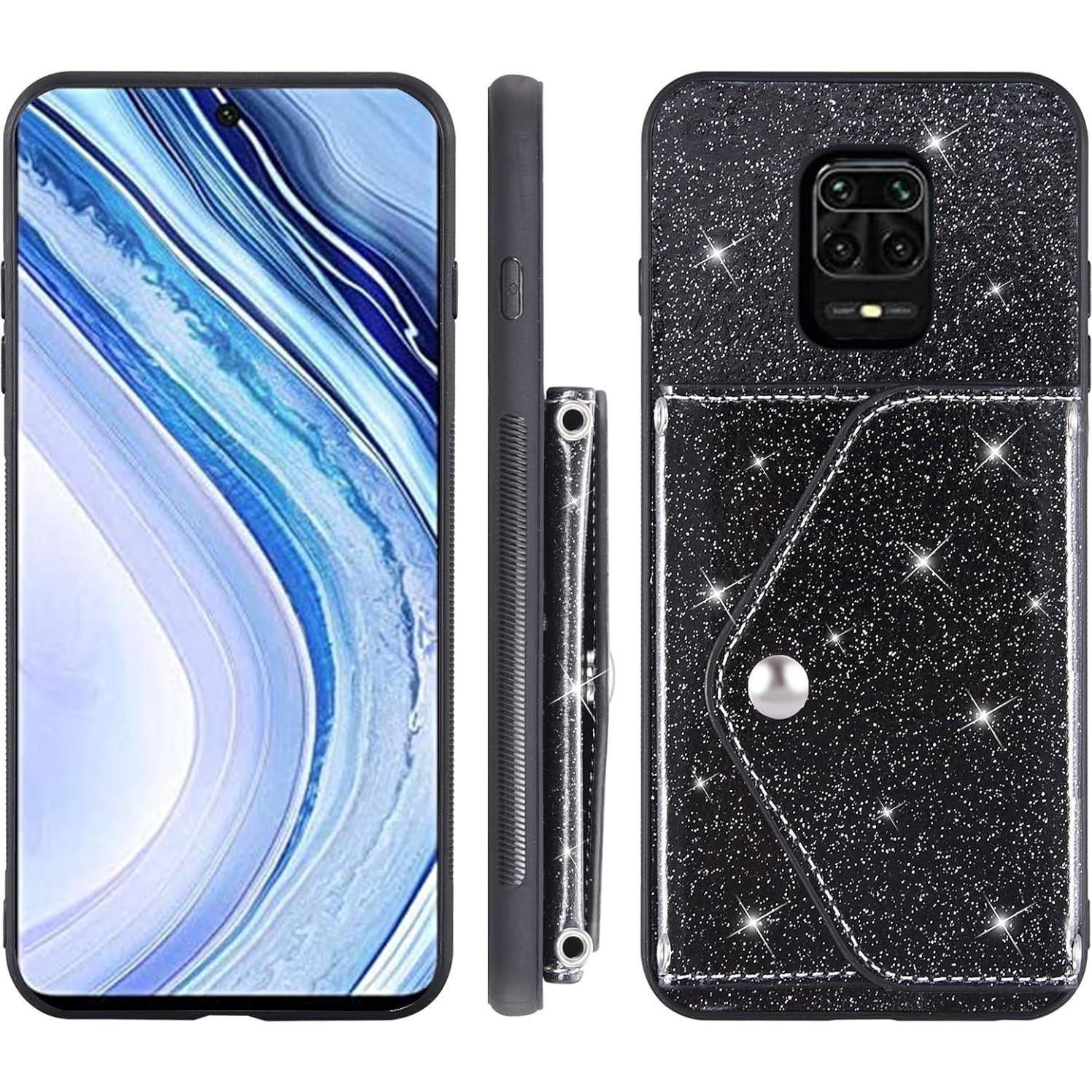 Funda Asuwish para Xiaomi Redmi Note 9 Pro/9S/Pro Max con protector y correa