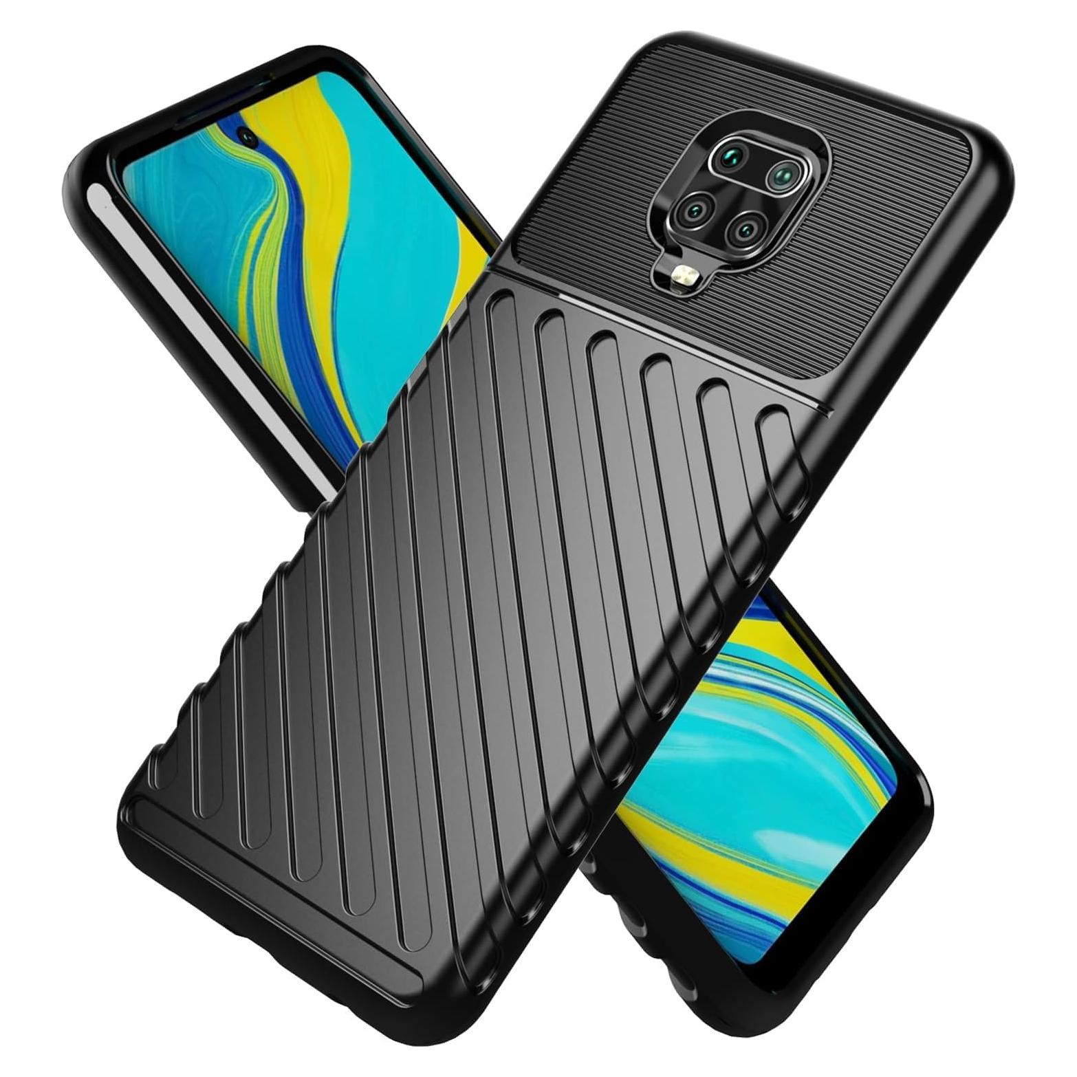 Funda TPU Antigolpes para Xiaomi Redmi Note 9 Pro Max Negra