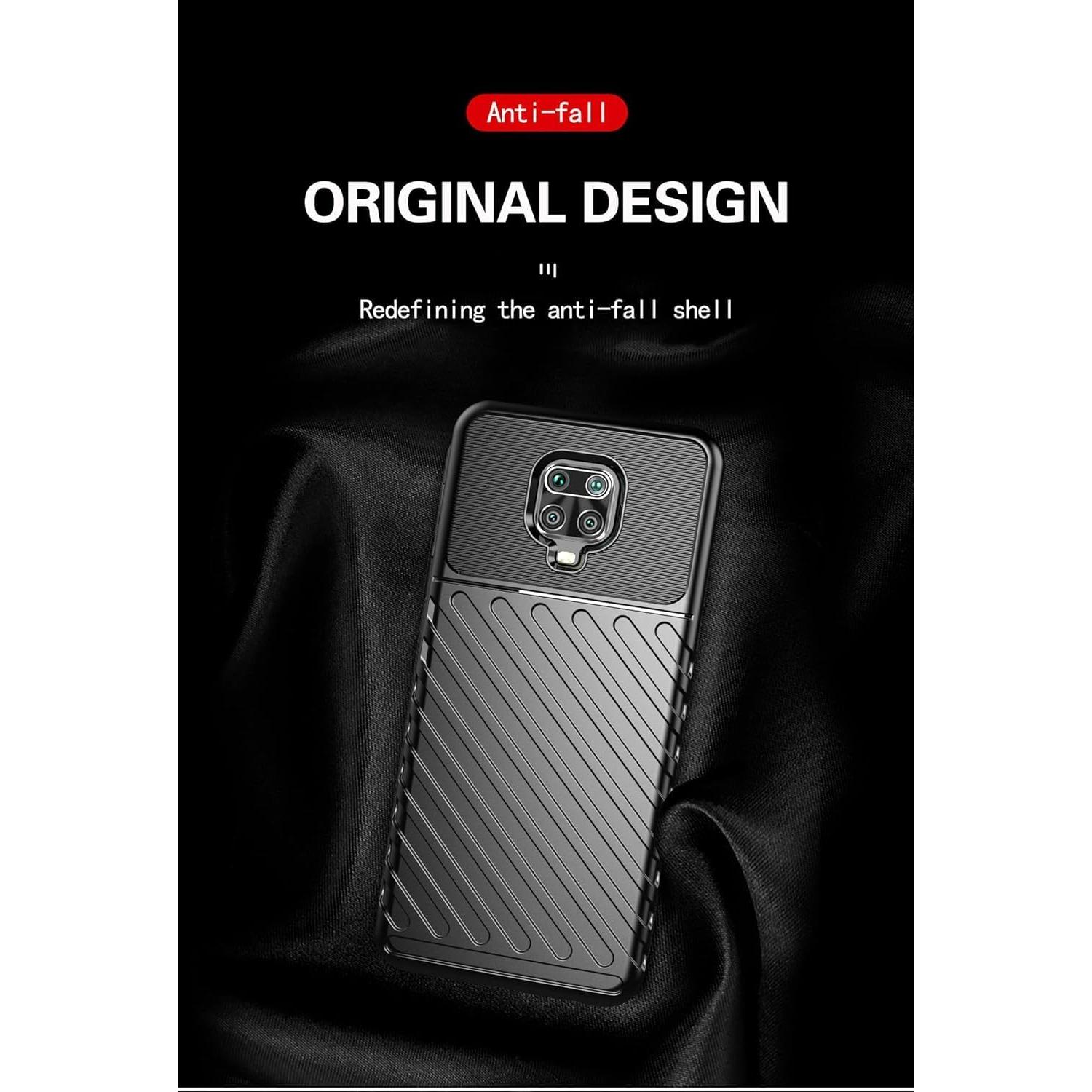 Funda TPU Antigolpes para Xiaomi Redmi Note 9 Pro Max Negra